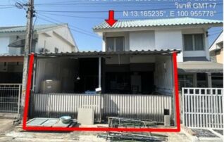 ทรัพย์สถาบันโดย GHB บ้านแฝด บ้านเอื้ออาทรชลบุรี (วัดรังสีสุทธาวาส)
