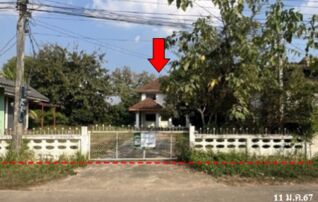 ทรัพย์สถาบันโดย บริษัท บริหารสินทรัพย์สุขุมวิท จำกัด บ้านเดี่ยว ถนนบ้านดอนแก้ว