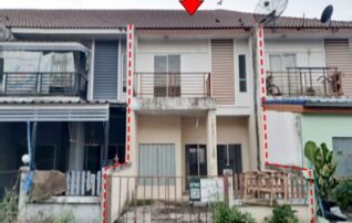 ทรัพย์สถาบันโดย บริษัท บริหารสินทรัพย์สุขุมวิท จำกัด ทาวน์เฮาส์ บ้านสวนกษิรา