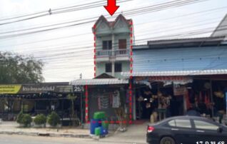 ทรัพย์สถาบันโดย บริษัท บริหารสินทรัพย์สุขุมวิท จำกัด ตึกแถว-อาคารพาณิชย์ ถนนสายบรบือ-บุรีรัมย์ (ทล.219)