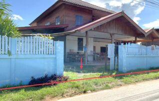 ทรัพย์ธนาคารโดย KASIKORNBANK บ้านเดี่ยว ถนนทางเข้าบ้านนาแก