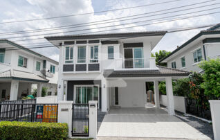 บ้านเดี่ยว บ้านมัณฑนา รามอินทรา-วงแหวน Manthana Ramintra-Wongwean ร่มรื่นด้วยต้นไม้ใหญ่ตลอดแนวถนนเมน เชื่อมต่อความรื่นรมย์ : เจ้าของขายเอง (งดรับนายหน้า)