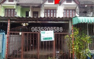 ขายทาวน์เฮาส์ ซอยบ้านท้ายย่าน 1 ถนนสายอ่างทอง-โพธิ์ทอง (ทล.3064)