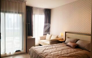 For rent..  Fully furnished studio at Life asoke rama9. New condo near MRT praram 9 : เจ้าของให้เช่าเอง