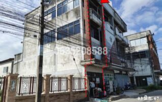 ขายตึกแถว-อาคารพาณิชย์ ถนนรพช.สายบ้านหนองตากล้า-บ้านดินดำ(รอ.3044)