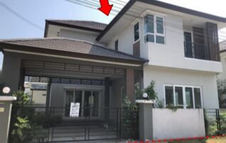 ทรัพย์สถาบันโดย บริษัท บริหารสินทรัพย์สุขุมวิท จำกัด บ้านเดี่ยวใกล้ ARL บ้านทับช้าง ณุศาศิริ