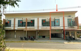 ทรัพย์ธนาคารโดย KASIKORNBANK ตึกแถว-อาคารพาณิชย์ ซอยนิคมประจิม ถนนสายสตึก - ชุมพวง (ทล.2226)