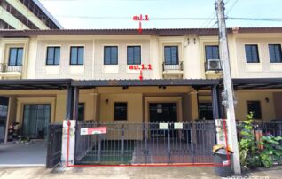 ทรัพย์ธนาคารโดย KASIKORNBANK ทาวน์เฮาส์ ซอยภายในโครงการ ถนนรังสิต - ปทุมธานี