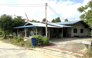 ทรัพย์ธนาคารโดย KASIKORNBANK บ้านเดี่ยว ถนนสายบ้านสระกอไทร-บ้านหัวช้าง(บร.7072)