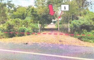 ทรัพย์สถาบันโดย GHB บ้านเดี่ยว ถนนสายบ้านโนนตะแบก-บ้าน