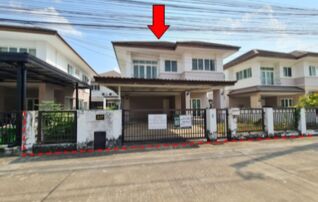 ทรัพย์ธนาคารโดย บริษัท บริหารสินทรัพย์สุขุมวิท จำกัด บ้านเดี่ยว รัตนาการ์เด้น 1