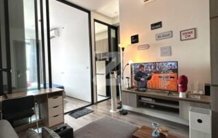Condo Knightsbridge Prime Onnut BTS Station 📝 รายละเอียดห้อง ชั้น : 29, West Side ขนาดห้อง : 28 ตรม. : 1 ห้องนอน 1 ห้องครัวปิดติดระเบียง : เจ้าของขายเอง (งดรับนายหน้า)