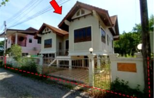 ทรัพย์สถาบันโดย บริษัท บริหารสินทรัพย์สุขุมวิท จำกัด บ้านเดี่ยว ซอยศรีฟ้า ถนนทวีราษฎร์ภักดี (ทล.4169)