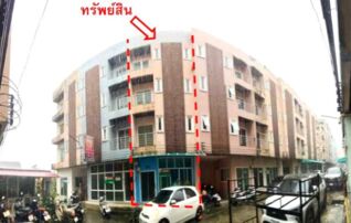 ทรัพย์ธนาคารโดย KASIKORNBANK ตึกแถว-อาคารพาณิชย์ ซอยภายในโครงการ ถนนเลียบคลองบางวัด