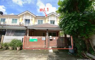 ทรัพย์ธนาคารโดย KASIKORNBANK ทาวน์เฮาส์ ซอยภายในโครงการ ถนนราษฎร์พัฒนา