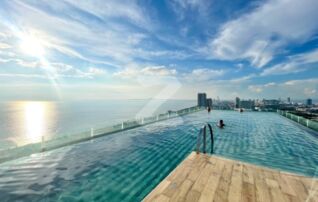 The Rivera jometien Hot deal low season Full furnished  1 bedroom 1 bedroom 35 sqm. : เจ้าของให้เช่าเอง
