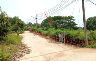 ทรัพย์ธนาคารโดย KASIKORNBANK ที่ดิน ถนนบ้านแม่คะ - บ้านธิ