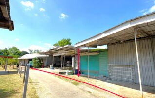 ทรัพย์ธนาคารโดย KASIKORNBANK โกดัง/โรงงาน ซอยเลิศทรัพย์ ถนนเข้าบ้านฟากพอง