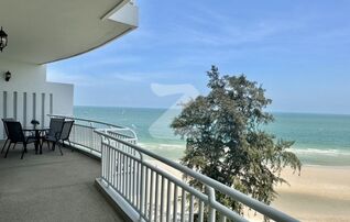 Spacious balcony