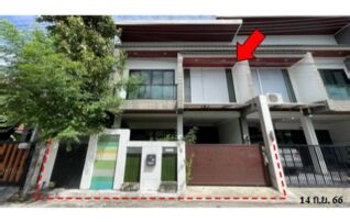 ทรัพย์สถาบันโดย บริษัท บริหารสินทรัพย์สุขุมวิท จำกัด ทาวน์เฮาส์ - ซอยบางละมุง 27/2