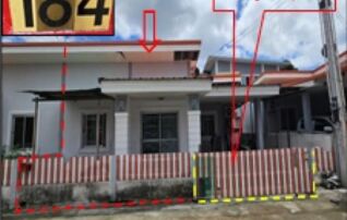 ทรัพย์สถาบันโดย GHB บ้านแฝด ซอยหมู่บ้านทรัพย์คณา 7 ถนนสายระเวิง-ชลประทาน /