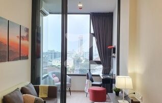 ให้เช่าคอนโด เซ็นทริค รัชโยธิน  1 bedroom plus 1 ห้องนั่งเล่น 1 ห้องทำงาน 1 ห้องน้ำ - ขนาด 35 ตร.ม. - ห้องอยู่ชั้น 5 ทิศตะวันออก : เจ้าของให้เช่าเอง