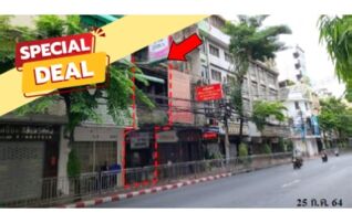 ทรัพย์ธนาคารโดย บริษัท บริหารสินทรัพย์สุขุมวิท จำกัด ตึกแถว-อาคารพาณิชย์ติด MRT วัดมังกร ถนนเจริญกรุง