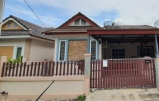 ทรัพย์สถาบันโดย ธอส. บ้านแฝด โครงการหมู่บ้านทรัพย์ธานี