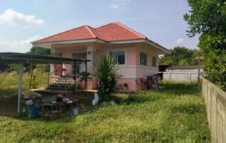 ทรัพย์สถาบันโดย GHB บ้านเดี่ยว บ้านกล้วยม่วง