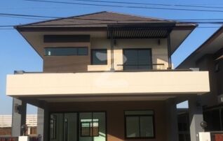 ขายบ้านเดี่ยวสร้างใหม่ อารีนา การ์เดนท์ บางนา สุวรรณภูมิ ซอยวัดหลวงพ่อโต บางนา กม. 12 ที่ดิน 58 ตร.วา พื้นที่ใช้สอย 190 ตารางเมตร : เจ้าของขายเอง (งดรับนายหน้า)