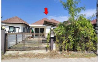 ทรัพย์สถาบันโดย GHB บ้านเดี่ยว ซอยเลียบคลองชลประทานฝั่ ถนนแสงชูโตตัดใหม่