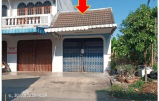 ทรัพย์สถาบันโดย GHB ตึกแถว-อาคารพาณิชย์ ซอยตลาดสดพระแท่น ถนนท่าเรือ-พระแท่น(ทล.3081)