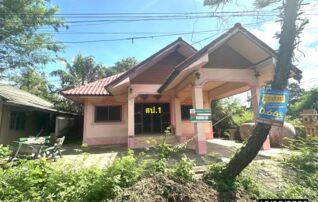 ทรัพย์ธนาคารโดย KASIKORNBANK บ้านเดี่ยว ถนนสายโพนทอง-เมยวดี -หนองพอก(ทล.2418)