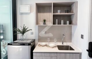 ปล่อยเช่า Kave ava ตึก B ชั้น 2 ตกแต่งสวย สไตล์ Modern classic (ห้องใหม่)  ห้อง 1 Bed ขนาด 25.12 ตร.ม. ทิศตะวันออก วิวนอก บิ้วอิน เฟอร์นิเจอร์ครบ  : เจ้าของให้เช่าเอง (งดรับนายหน้า)