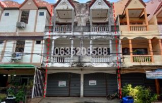 ขายตึกแถว-อาคารพาณิชย์ติด MRT คลองบางไผ่ ช.รุ่งเรือง 6