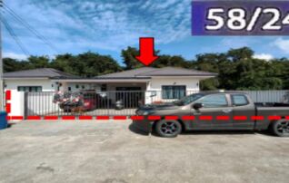 ทรัพย์สถาบันโดย GHB บ้านเดี่ยว ซอยในหมู่บ้านรินรดา ถนนสายท่าทอง-บ้านวังไผ่