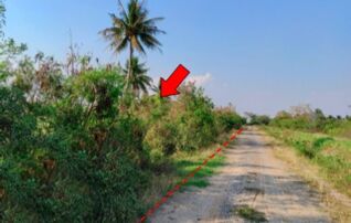ทรัพย์สถาบันโดย บริษัท บริหารสินทรัพย์สุขุมวิท จำกัด ที่ดิน ซอยเลียบคลองส่งน้ำชลประทาน ถนนเลี่ยงเมืองนครราชสีมา (ทล.204)