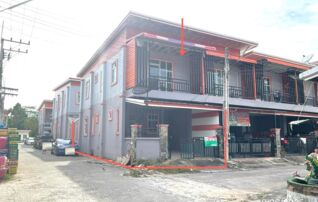 ทรัพย์ธนาคารโดย KASIKORNBANK ทาวน์เฮาส์ ถนนสายโป่งสะเก็ด - ห้างแก้ว