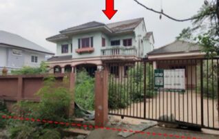 ทรัพย์สถาบันโดย บริษัท บริหารสินทรัพย์สุขุมวิท จำกัด บ้านเดี่ยวใกล้ MRT สามแยกบางใหญ่ พรเจริญ