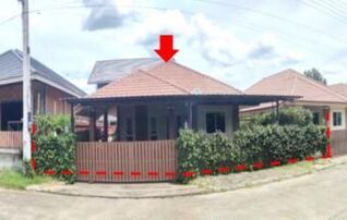 ทรัพย์สถาบันโดย GHB บ้านเดี่ยว ซอยข้างตลาดหารแก้ว ถนนเชียงใหม่-ฮอด(ทล.108