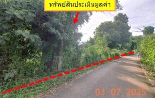 ทรัพย์สถาบันโดย KASIKORNBANK ที่ดิน ซอย1 ถนนเชียงใหม่-พร้าว(ทล.1001)