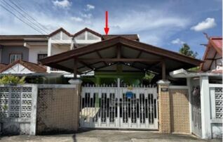ทรัพย์สถาบันโดย GHB ทาวน์เฮาส์ ซอยสนามเป้า 6 ถนนสนามเป้า