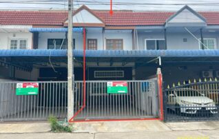 ทรัพย์ธนาคารโดย KASIKORNBANK ทาวน์เฮาส์ ซอยภายในโครงการ ถนนแสงชูโตสายใหม่