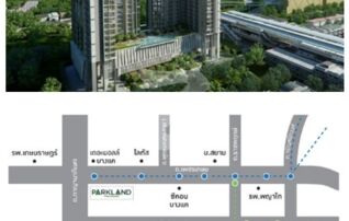 ให้เช่าคอนโดติด MRT หลักสอง เดอะ พาร์คแลนด์ เพชรเกษม (The Parkland Phetkasem) : เจ้าของให้เช่าเอง