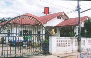 ทรัพย์สถาบันโดย อาคารสงเคราะห์ บ้านเดี่ยว ซอยข้างวัดพุทธมงคล ถนนมหาสารคาม-บ้านโพน