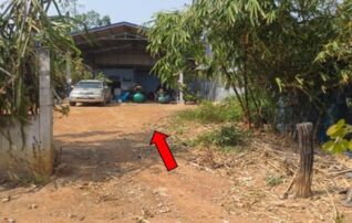 ทรัพย์สถาบันโดย GHB บ้านเดี่ยว ซอยชุมชนบ้านสะพาน / ไม่ ถนนสายโนนสูง-ขามสะแกแสง