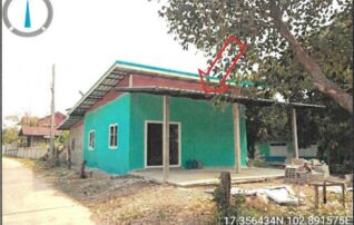 ทรัพย์สถาบันโดย GHB บ้านเดี่ยว ซอยข้างโรงเรียนบ้านโก่ย ถนนทล.22(สายอุดรธานี-สกลนคร)