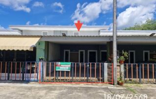 ทรัพย์ธนาคารโดย KASIKORNBANK ทาวน์เฮาส์ ซอยภายในหมู่บ้านมณีวรรณ ถนนบ้านโพธิ์