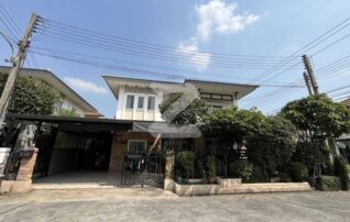 ประกาศขายบ้านย่านคลองสอง ใกล้วัดใกล้โรงเรียน    ม.พฤกษาวิลเลจ 12 บ้านเดี่ยว 53 ตารางวา หลังริมติดถนน        : เจ้าของขายเอง (งดรับนายหน้า)
