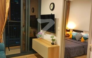 ให้เช่า OKA Haus sukhumvit 36 ชั้น 23 ระเบียงทิศตะวันตก วิวเมือง ตกแต่งสไตล์มูจิ : เจ้าของให้เช่าเอง